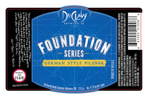 Duclaw Brewing Foundation Series German Style Pilsner