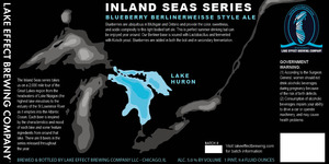 Lake Effect Brewing Company Inland Seas Series - Huron March 2016