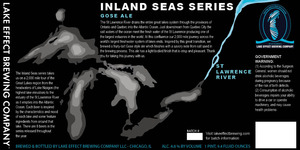 Lake Effect Brewing Inland Seas Series - St Lawrence River March 2016