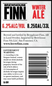 Brewhouse Finn Winter Ale 