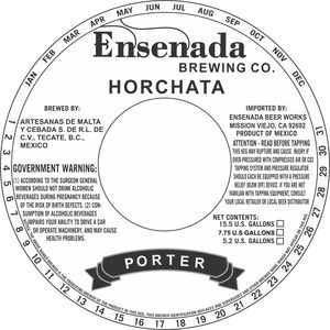 Ensenada Brewing Co. Horchata Porter