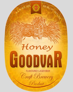 Goodvar Honey Flavored Lager March 2016