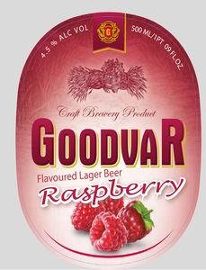 Goodvar Rasberry Flavored Lager March 2016