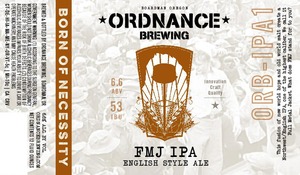 Ordnance Brewing Fmj March 2016