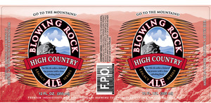 Blowing Rock Brewing Co High Country Ale March 2016