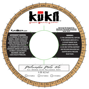 Kuka Palisades Pale Ale March 2016