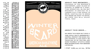 The Blind Bat Brewery LLC Winter Beard Barleywine