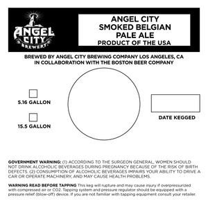Angel City Smoked Belgian Pale Ale March 2016