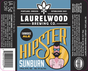 Laurelwood Brewing Co. Hipster Sunburn
