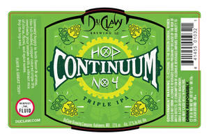 Duclaw Brewing Hop Continuum No.4 March 2016