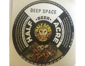 Half Acre Beer Co. Deep Space Keg Collar April 2016