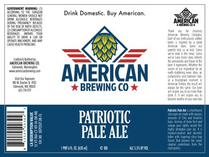 American Brewing Company, Inc. Patriotic Pale Ale March 2016