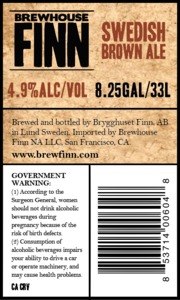 Brewhouse Finn Swedish Brown Ale 