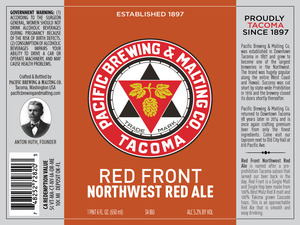 Red Front Northwest Red Ale 
