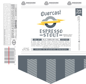 Overcast Espresso Stout March 2016