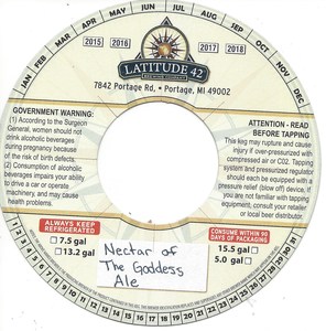 Nectar Of The Goddess Ale March 2016