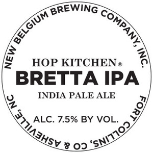 New Belgium Brewing Company, Inc. Hop Kitchen Bretta IPA March 2016