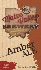 Maize Valley Amber Ale April 2016