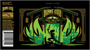 Burnt City Brewing Face Melter Hibiscus IPA March 2016