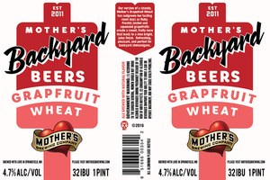 Mother's Brewing Grapefruit Wheat