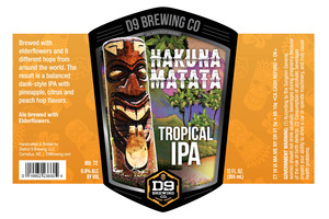 D9 Brewing Company Hakuna Matata April 2016