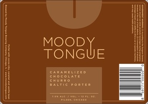 Moody Tongue Caramelized Chocolate Churro Baltic Port
