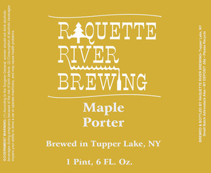 Raquette River Brewing April 2016