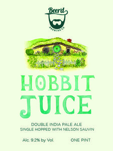 The Beer'd Brewing Co. Hobbit Juice Double India Pale Ale April 2016