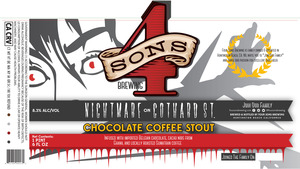 Four Sons Brewing Nightmare On Gothard St. April 2016