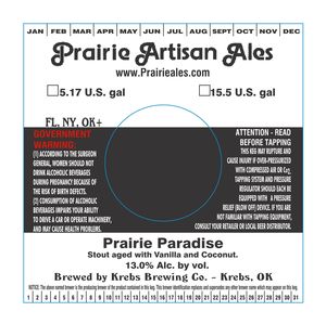 Prairie Artisan Ales Prairie Paradise