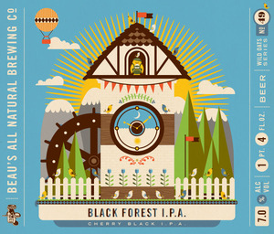 Beau's All Natural Brewing Co Black Forest IPA April 2016