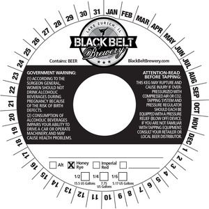 Black Belt Brewery LLC April 2016