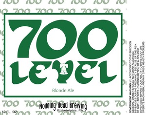 Nodding Head 700 Level Blonde Ale April 2016