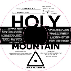 Holy Mountain Galaxy Saison