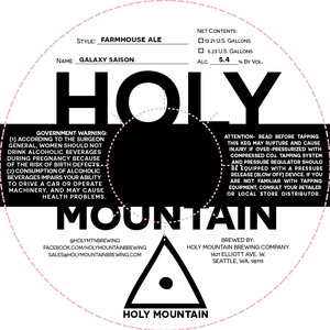 Holy Mountain Galaxy Saison April 2016