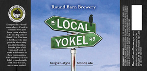 Round Barn Brewery Local Yokel Belgian-style Blond Ale April 2016