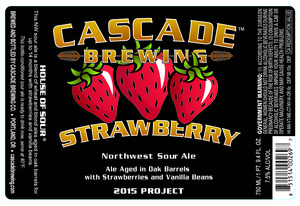 Cascade Brewing Strawberry April 2016