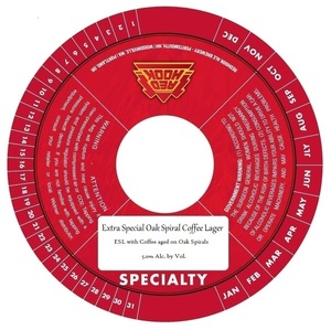 Redhook Ale Brewery Extra Special Oak Spiral Coffee Lager April 2016