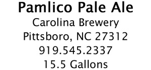 Carolina Brewery Pamlico Pale