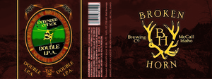 Broken Horn Brewing Company Extended Attack Double IPA April 2016