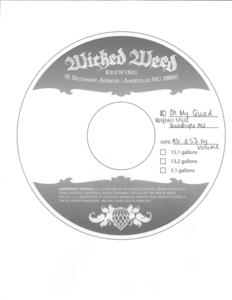 Wicked Weed Brewing Oh My Quad April 2016