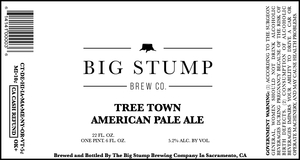Big Stump Brewing Company American Pale Ale April 2016