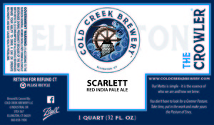 Cold Creek Brewery LLC Scarlett