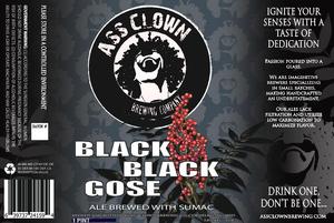 Ass Clown Brewing Company Black Black Gose April 2016