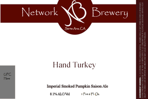 Network Brewery Hand Turkey May 2016