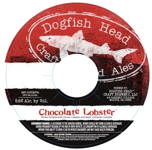 Dogfish Head Chocolate Lobster