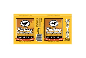 Mustang Brewing Company Golden Ale May 2016