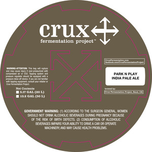 Crux Fermentation Project Park N Play April 2016