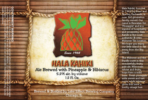 Lake Effect Brewing Company Hala Kahiki May 2016