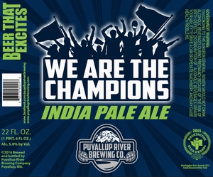 We Are The Champions India Pale Ale May 2016